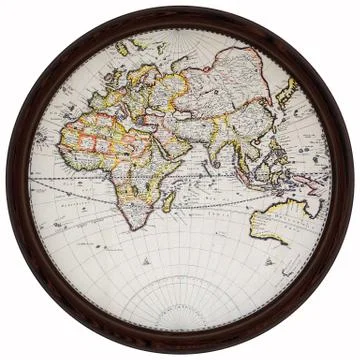 Ancient world map Stock Illustration