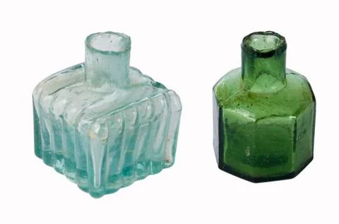 Ancinet ink pot Stock Photos