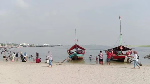 Ancol Beach 스톡 동영상 240294684