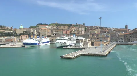 Ancona port Stock Footage 44712052