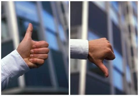 Before and after, up and down.. Stock Photos