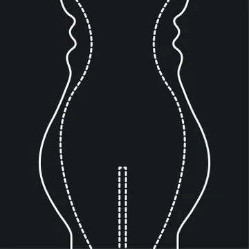 Before and after Stock Illustration