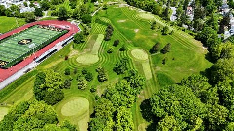 And Between - Sunnycrest Golf Course - Syracuse, NY Foto stock