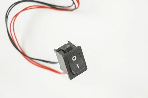 On and off button, turn on or turn off Stock Photos
