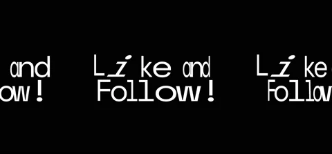 Like and follow 스톡 동영상 236923080