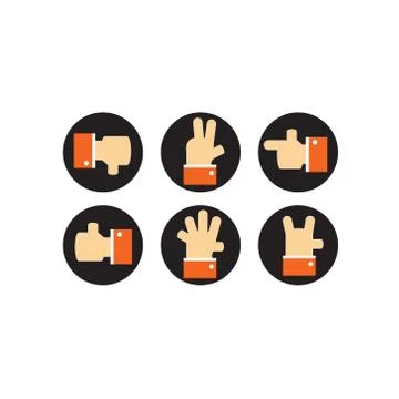 Like and more ... Stock Illustration