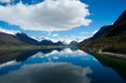 Andalsnes, Norway Stock Photos