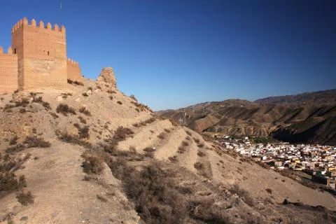 Andalucia castle Stock Photos