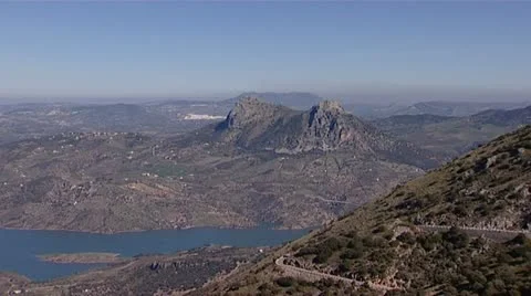 Andalucian landscape Stockbeeldmateriaal 11972965