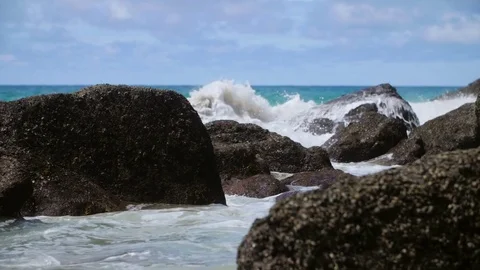 Andaman Beach Slow Motion 스톡 동영상 83226943