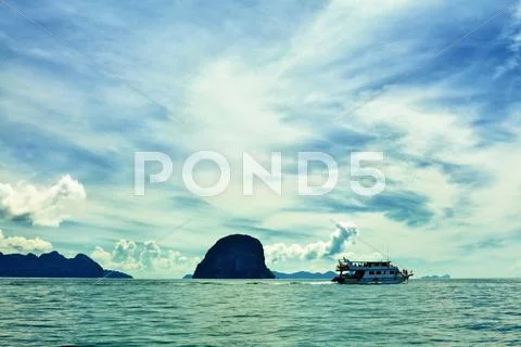 Andaman seascape Stock Photos