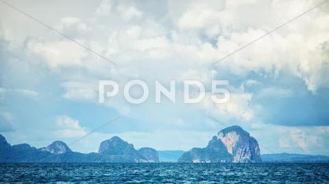 Andaman seascape Stock Photos