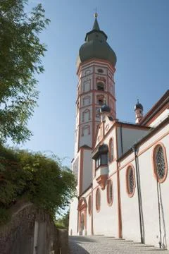 Andechs monastery in bavaria Stock Photos