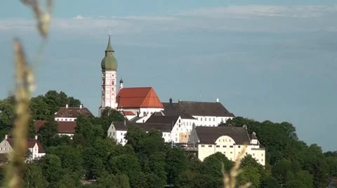 Andechs Monastery Stock Footage 7306948
