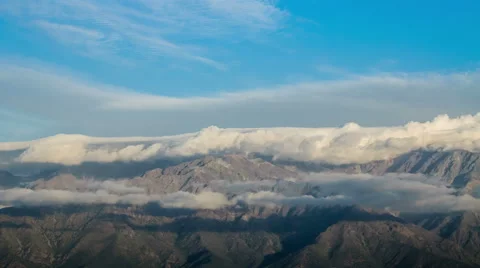 Andes Mountains Timelapse 4K Stock Footage 56475597