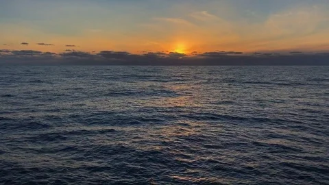 Andes from the Pacific Stock Footage 73249230