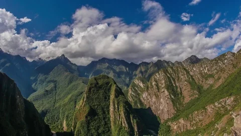 Andes Valley Time Lapse Stock Footage 73280174