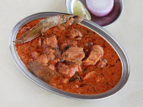 Andhra chicken curry Stock Photos