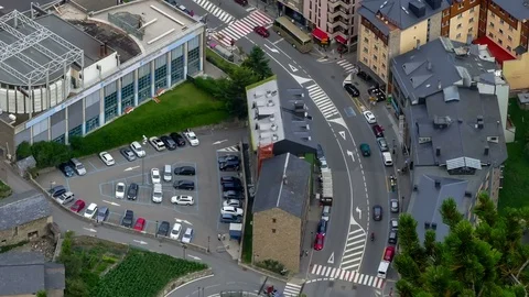 Andorra from above. Stock Footage 83792638