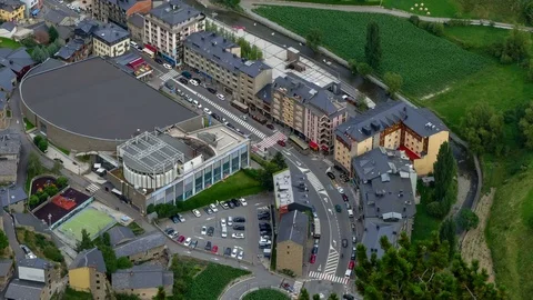Andorra from above. Stock Footage 83792884