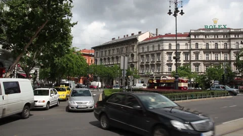 ANDRASSI LONGSHOT BUDAPEST 02 Stock Footage 39205774
