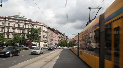 ANDRASSI LONGSHOT BUDAPEST 03 Stock Footage 39207149