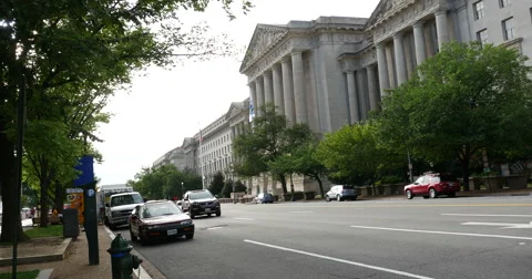 Andrew Mellon Auditorium in Washington DC Stock Footage 59742438