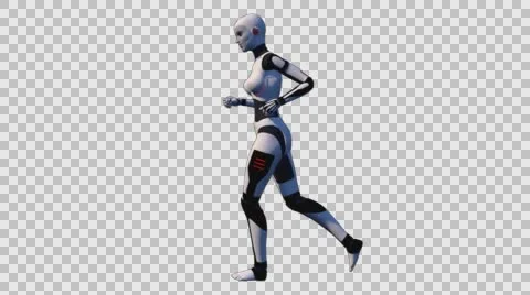 Android Female Jogging In Slow Motion 120fps Stock Footage 58759992