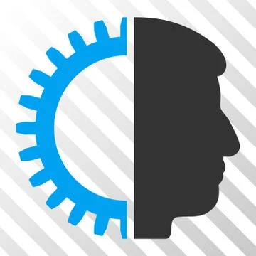 Android Head Vector Icon Stock Illustration