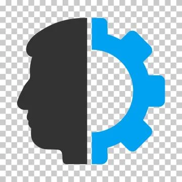 Android Head Vector Icon Stockillustratie