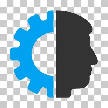 Android Head Vector Icon Stock Illustration
