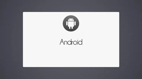 Android icon Video stock 40884047