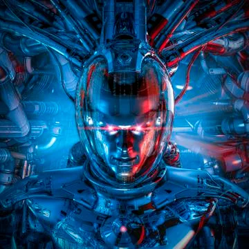 Android mission focus Stock Illustration