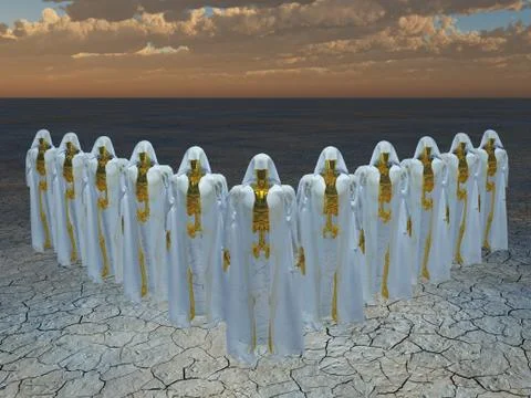 Android mystics Illustration