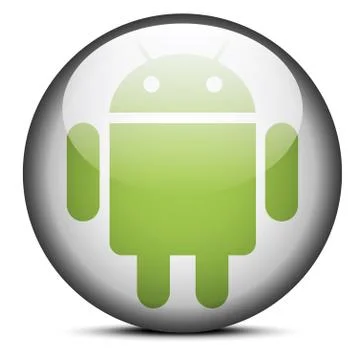 Android (operating system) logotype Stock Illustration