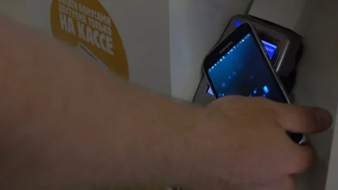 Android pay Successful purchase Stock Footage 77049864