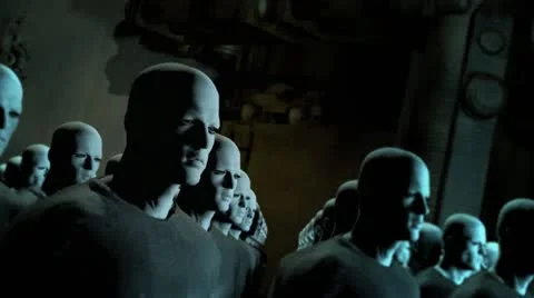 Android People Watching Data Screen Stock Footage 9867230