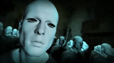 Android people watching video screen Stock Footage 9867287