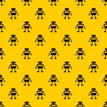 Android robot pattern 스톡 일러스트