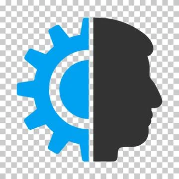 Android Robotics Vector Icon Stock Illustration