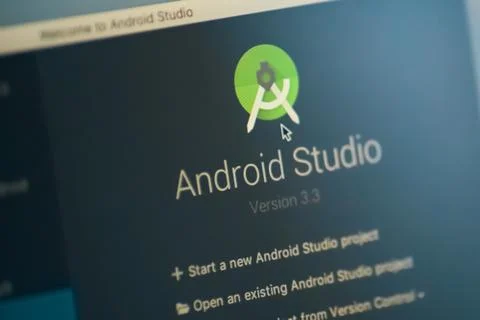 Android studio. Stock-Fotos