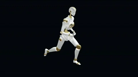 AndroidRun Stock Footage 844666