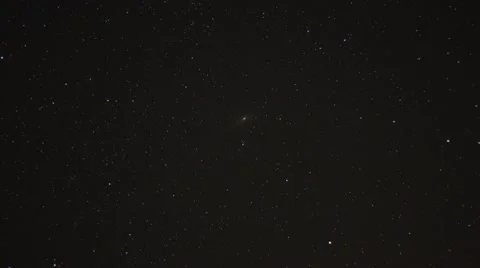 Andromeda Galaxy time lapse Stock Footage 41914273