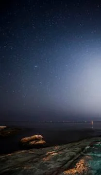 Andromeda Rising Stock Photos