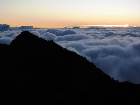 Andscape of top mountain Stock Photos