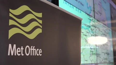 Andy Burnham visits Met Office in Exeter Stock Footage 342280629