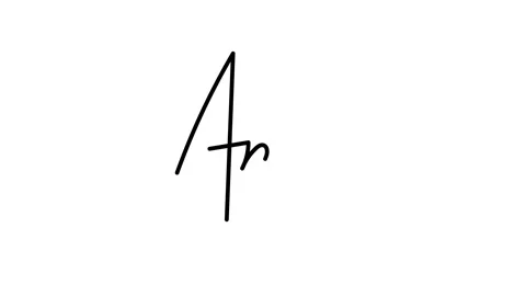 Andy name signature looping animation on white background Stock Footage 340105538