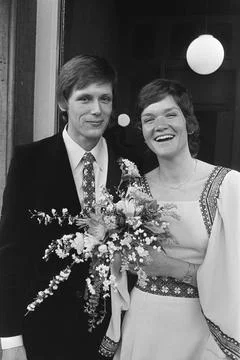 Anefo photo collection. Command parole; Marriage of Rooyen. April 2, 1976 ... 写真素材