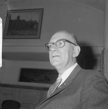 Anefo photo collection.  Command parool portrait wiggers. May 7, 1962 Stock Photos