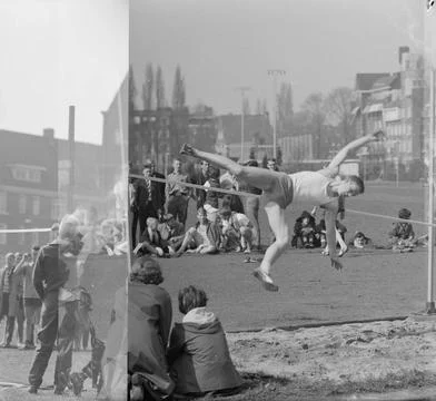 Anefo photo collection. Gymnasia tournament (athletics). April 24, 1962 Co... Stock Photos